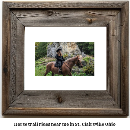 horse trail rides near me in St. Clairsville, Ohio